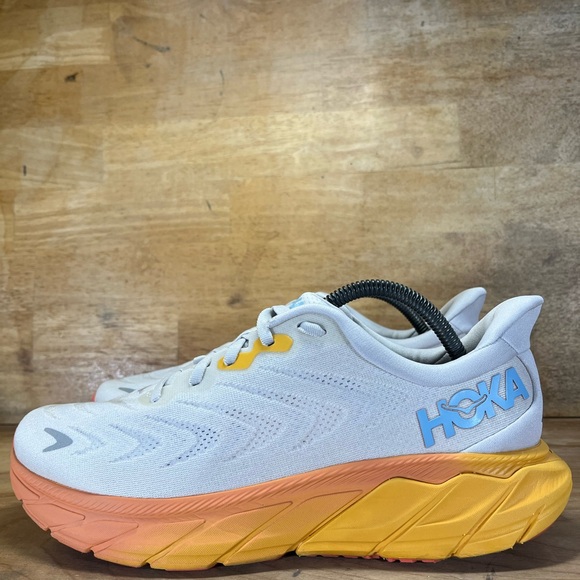 Hoka One One Arahi 6 Womens Sz 11 Running Shoes Nimbus Cloud Blanc de Blanc - Picture 4 of 12